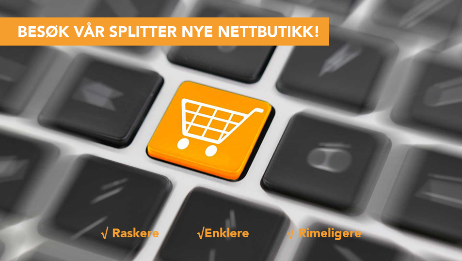 Besøk vår nye nettbutikk