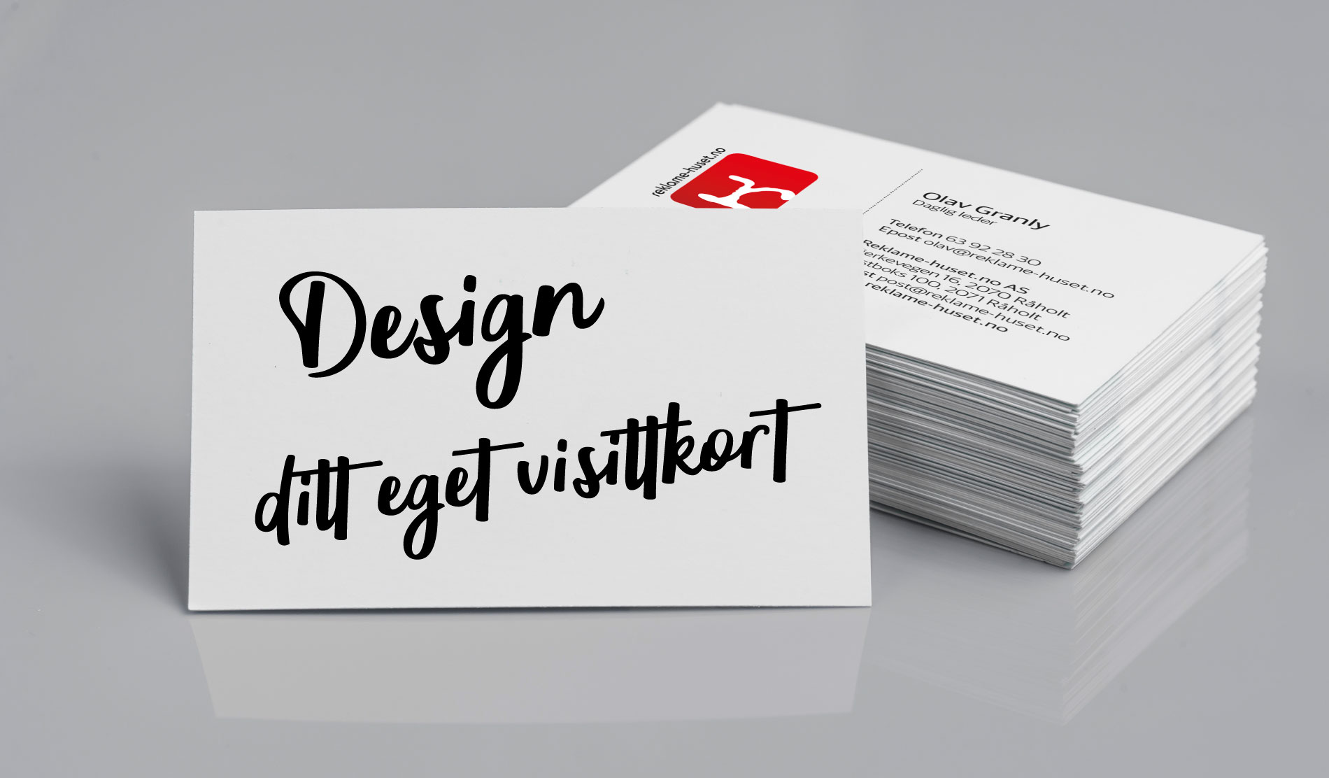 Design ditt eget visittkort